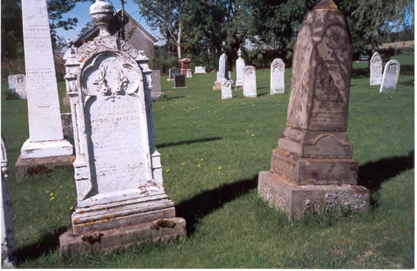 Samuel and Prudence gravestone